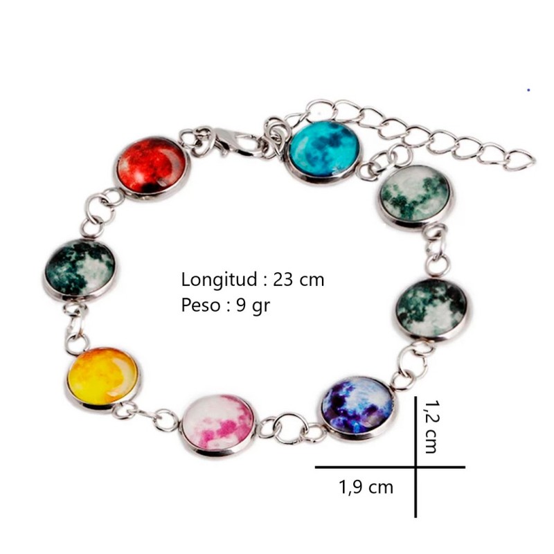 Pulsera Lunas Luminosas