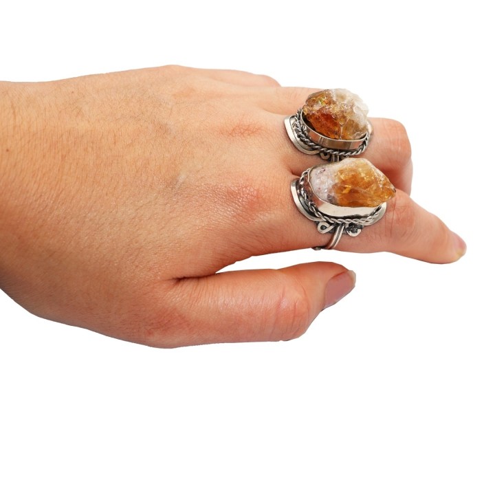Anillo Citrino