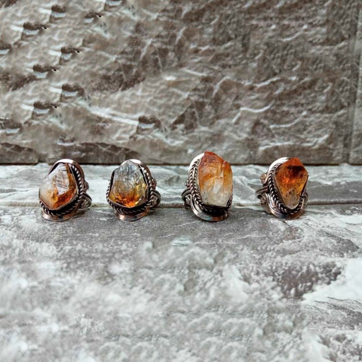 Anillo Citrino