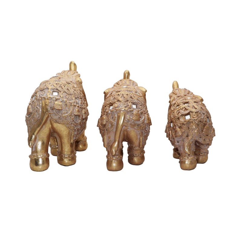 Elefante Dorado x 3