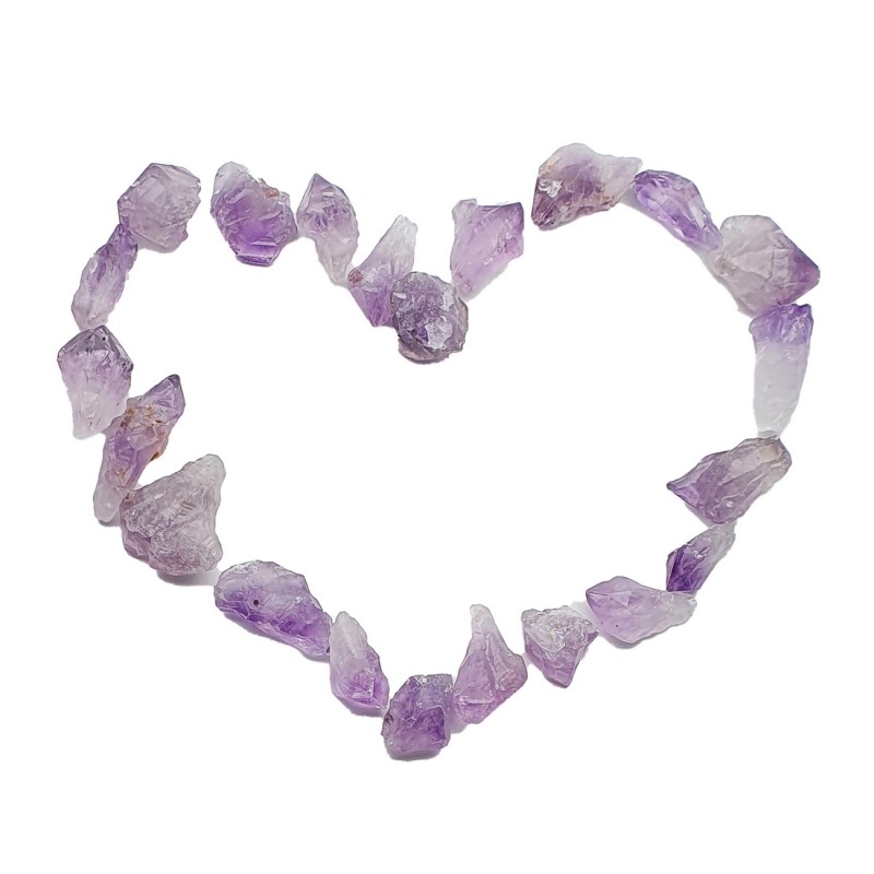 Amatista En Bruto Natural X 3 Pcs
