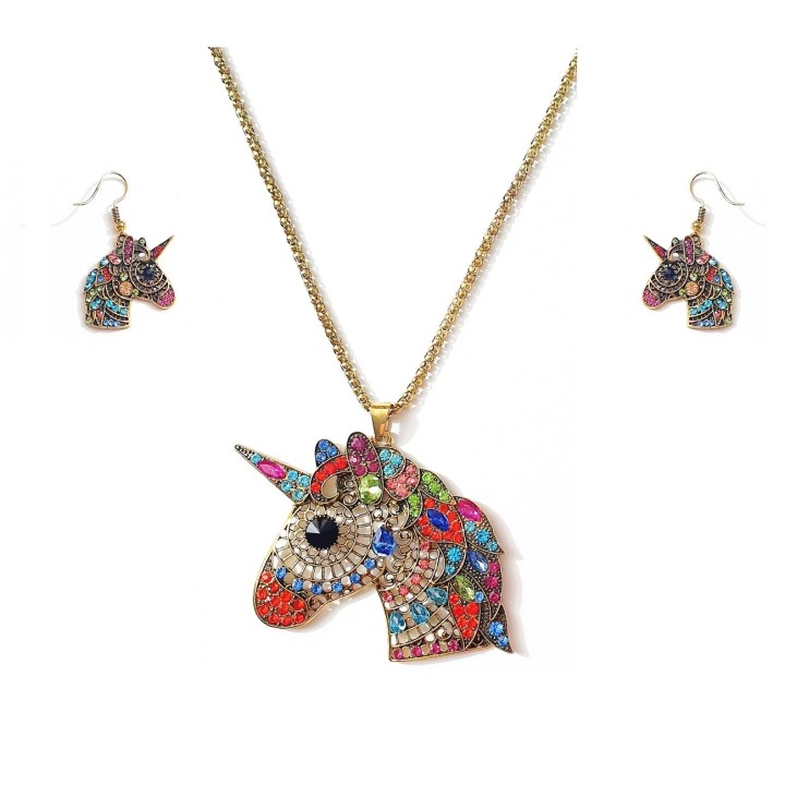Juego De Joyas Unicornio