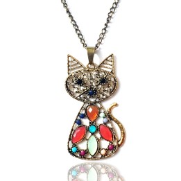 Collar Gato Vintage