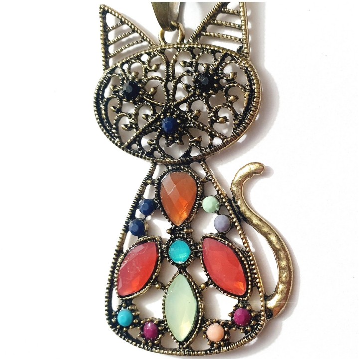 Collar Gato Vintage