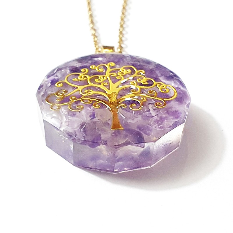 Collar Árbol Amatista