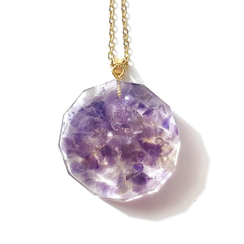 Collar Árbol Amatista