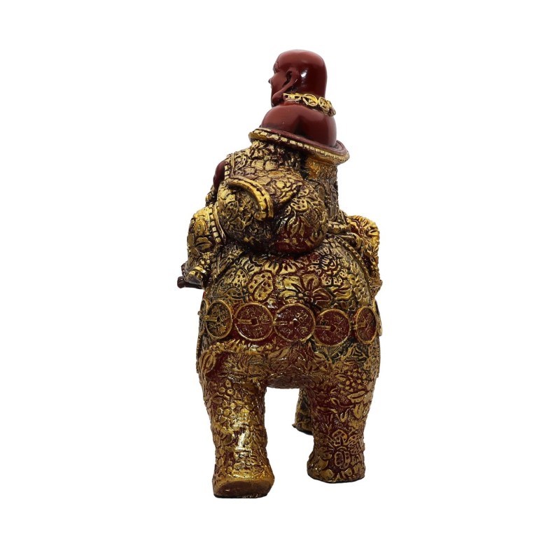 Buda Elefante Dorado