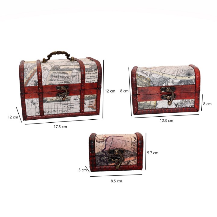 Cofre 3 Pcs