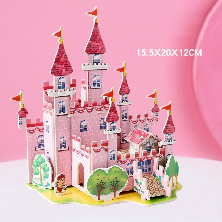 Rompecabezas Castillo 3D