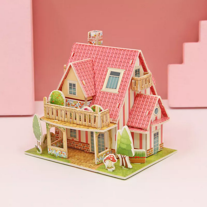 Rompecabezas Casa 3D