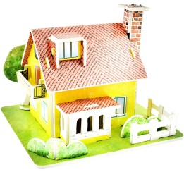 Rompecabezas Casa 3D