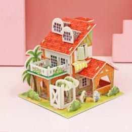 Rompecabezas Casa 3D