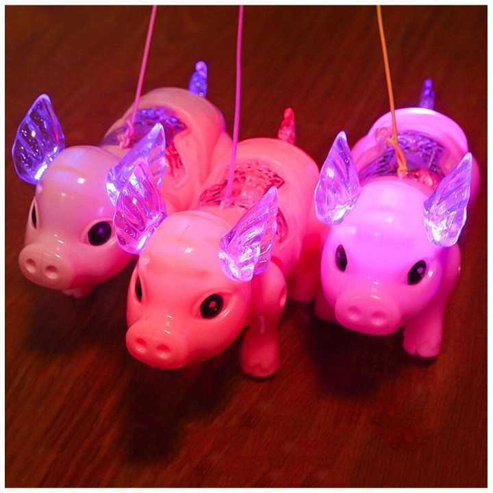 Cerdito Luces