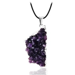 Collar Drusa Amatista