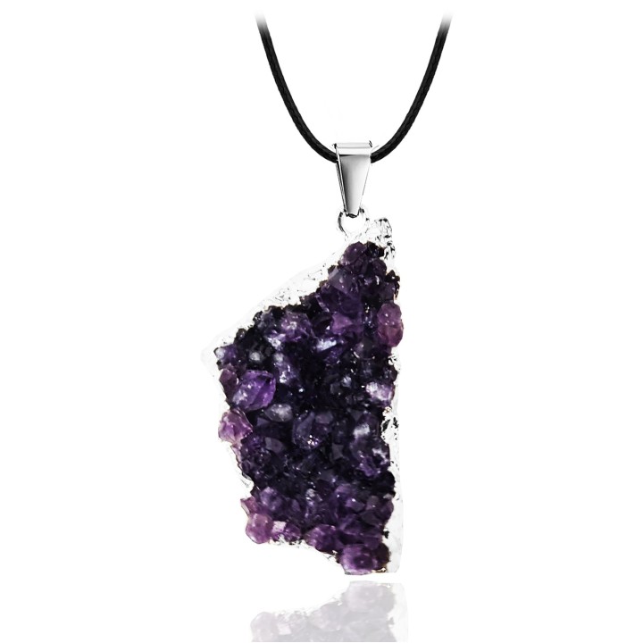 Collar Drusa Amatista