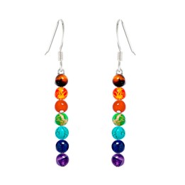 Aretes 7 Chakras
