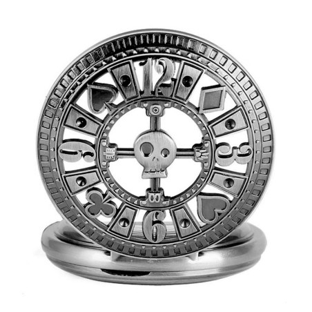 Reloj Bolsillo Calavera