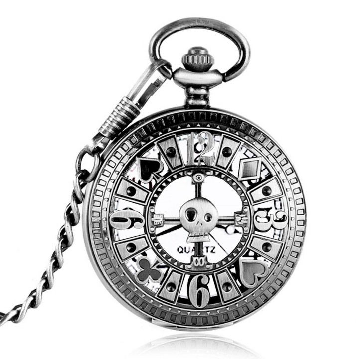 Reloj Bolsillo Calavera