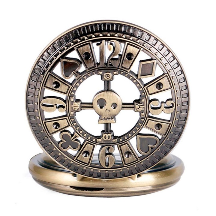 Reloj Bolsillo Calavera
