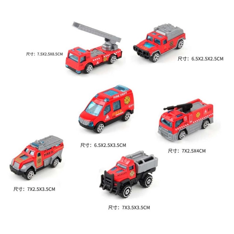 Set Carro Bomberos