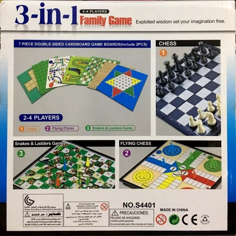 Ajedrez 3 en 1