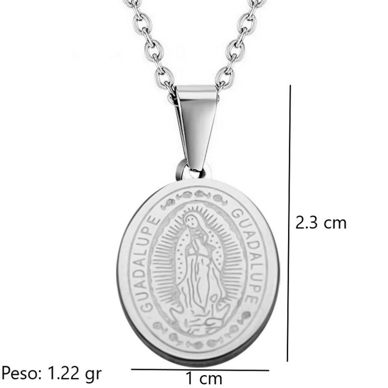 Collar Virgen Carmen Guadalupe