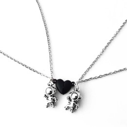 Collar Pareja Astronauta