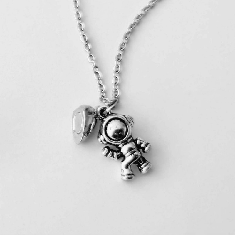 Collar Pareja Astronauta