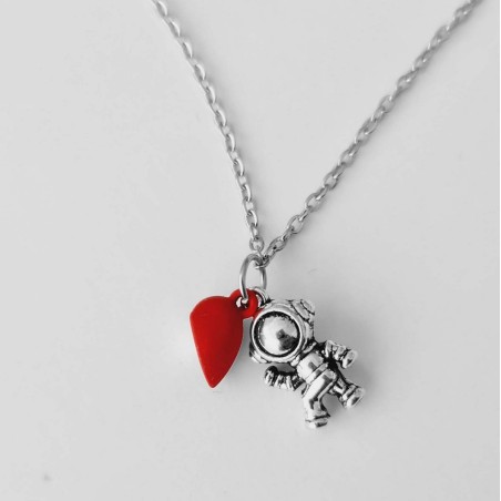 Collar Pareja Astronauta