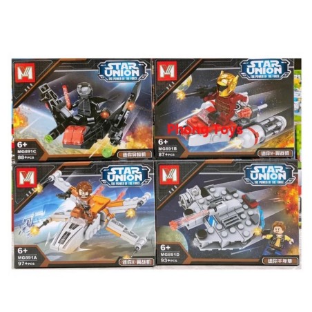 Star Wars x4PCS