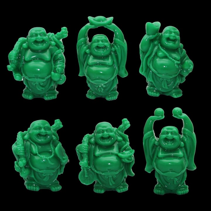Buda Sonriente X6PCS