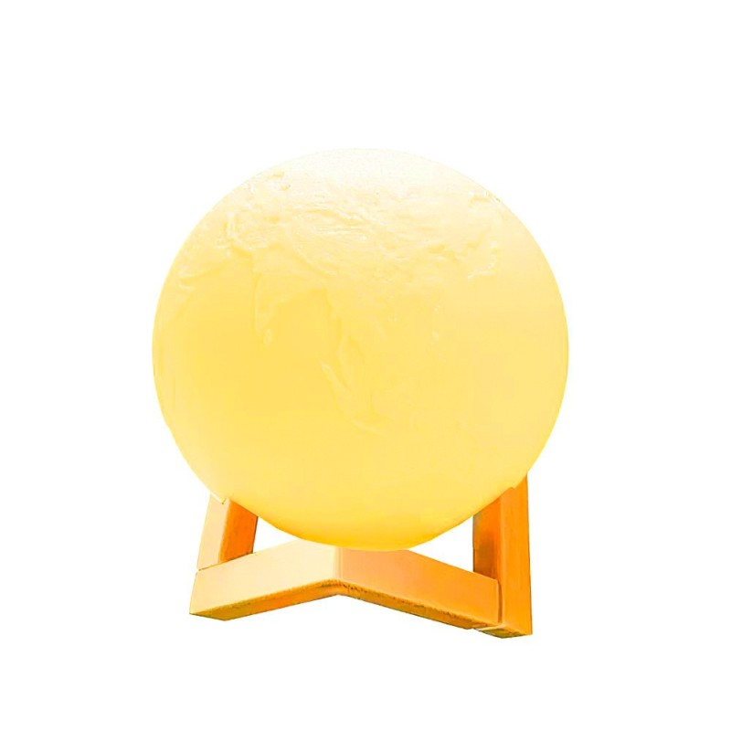 Lampara Planeta Tierra 3D