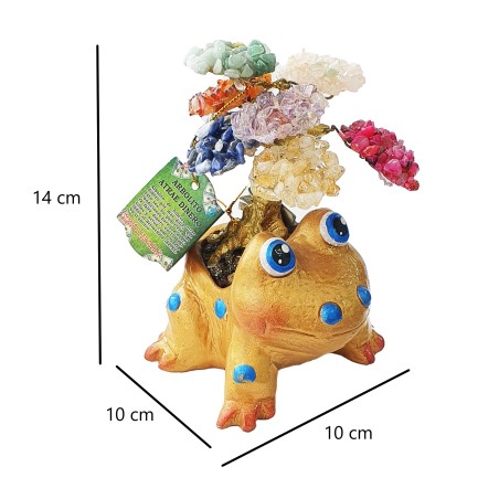 Árbol Felicidad Cuarzo 7 Chakras