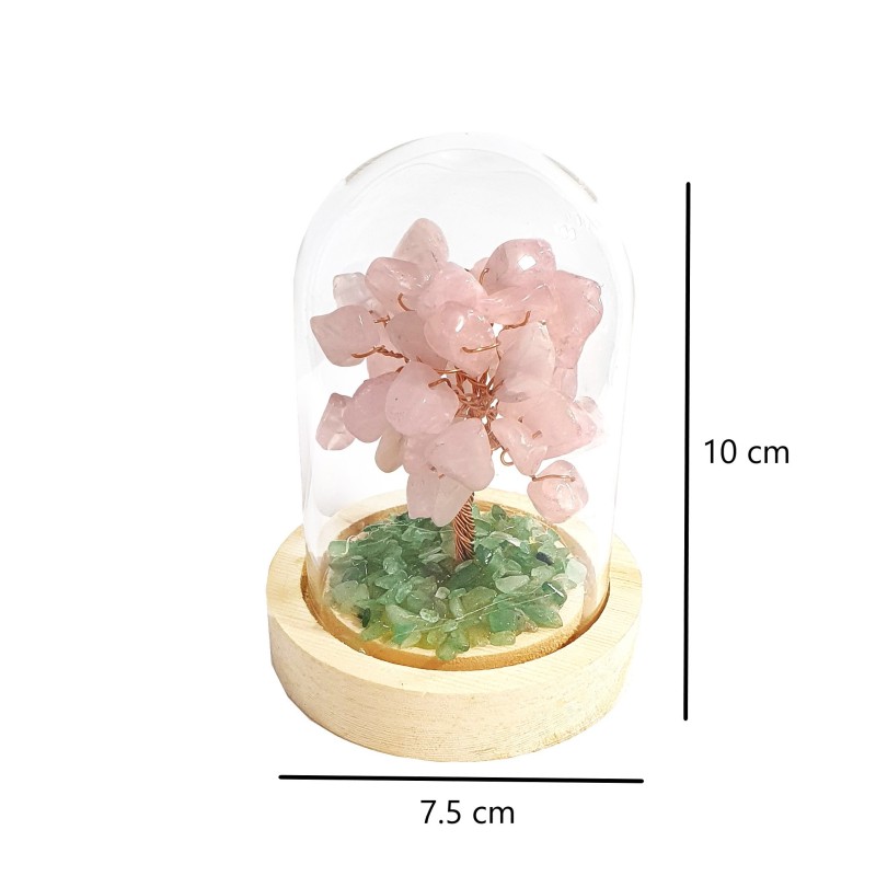 Árbol Cuarzo Rosa