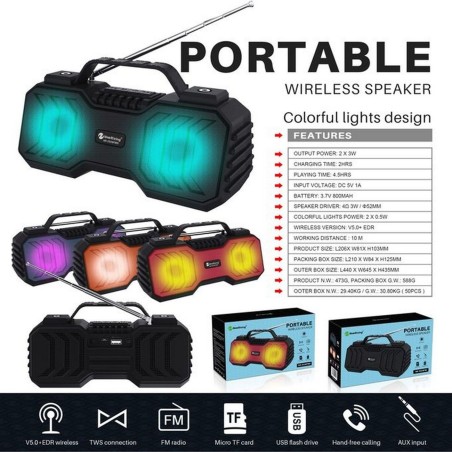 Parlante Nr-2029fm