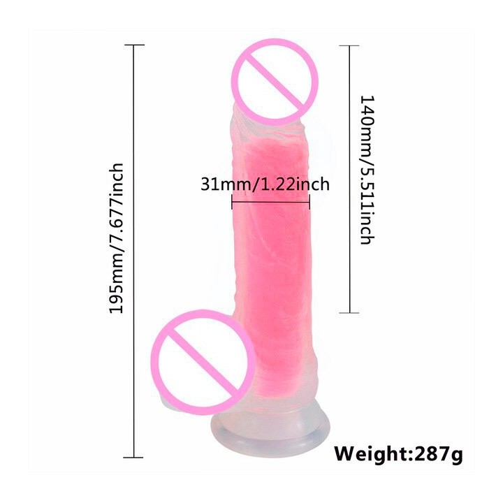 Dildo Consolador Neòn Consolador /juguete Sexual 26495-36