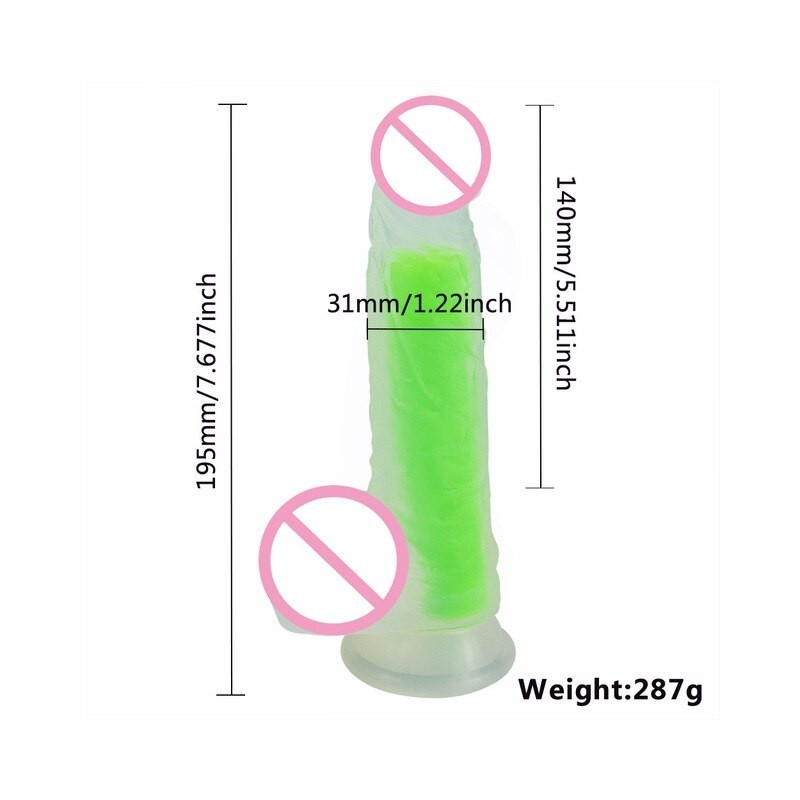 Dildo Consolador Neòn Consolador /juguete Sexual 26495-36