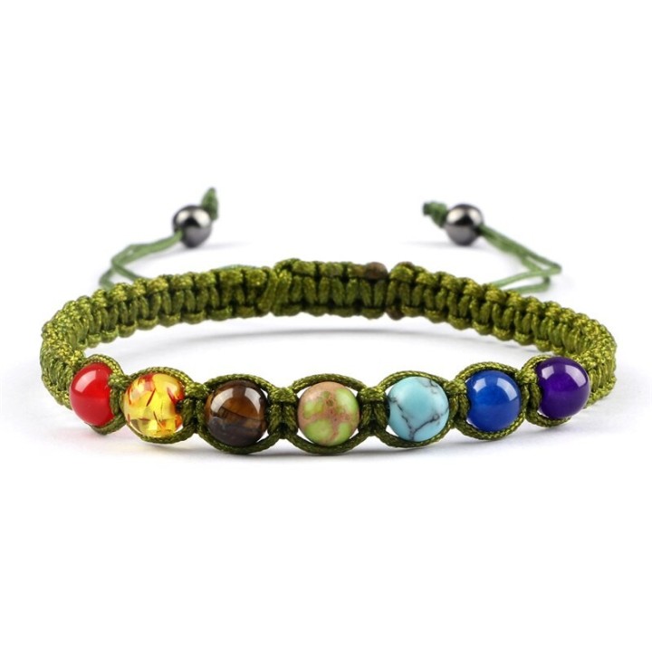 Pulsera 7 Chakras Cuarzos