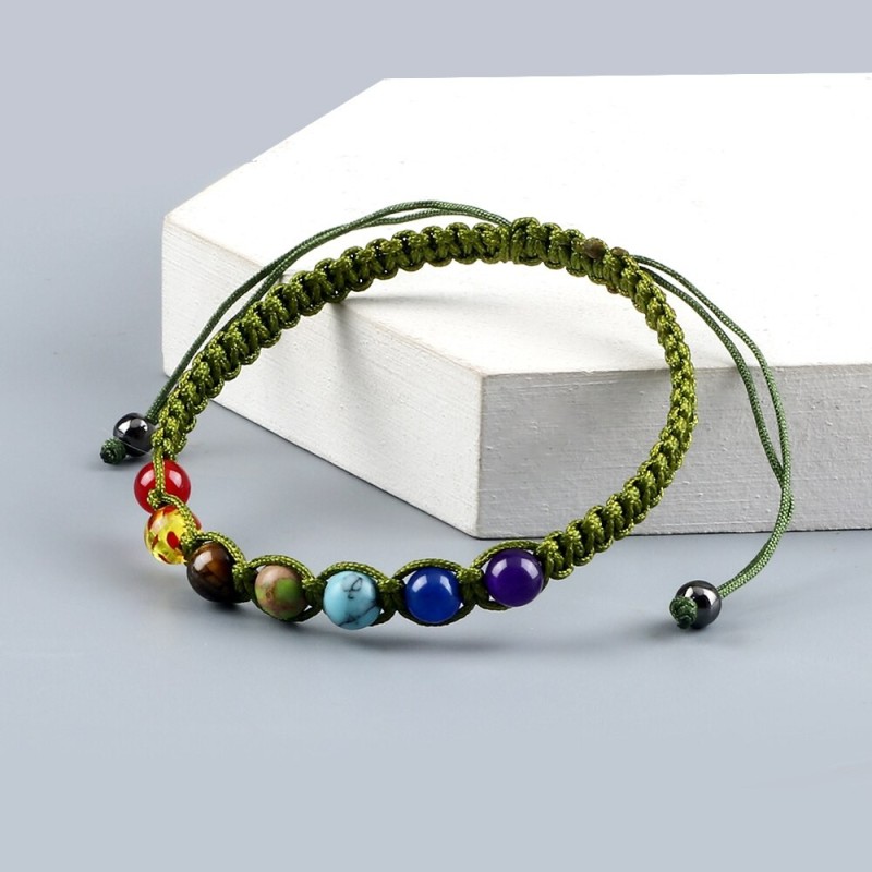 Pulsera 7 Chakras Cuarzos