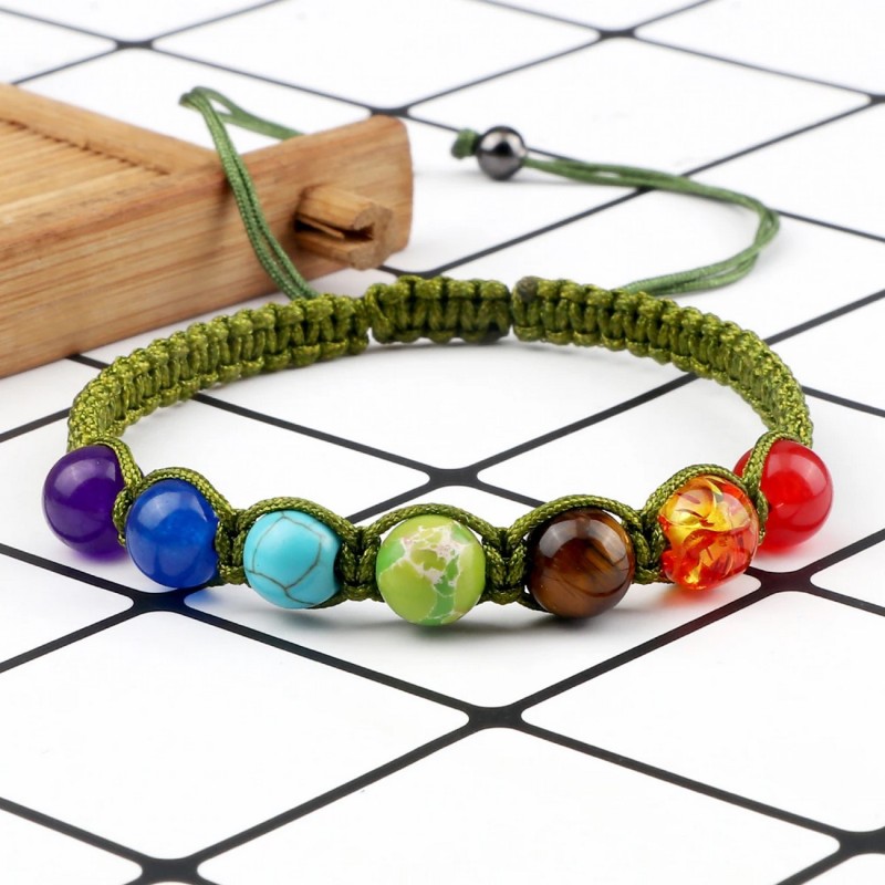 Pulsera 7 Chakras Cuarzos