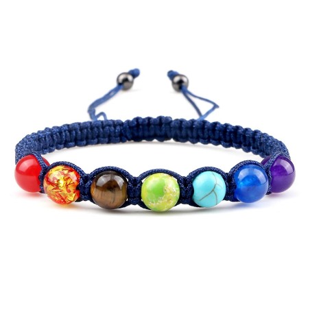 Pulsera 7 Chakras Cuarzos