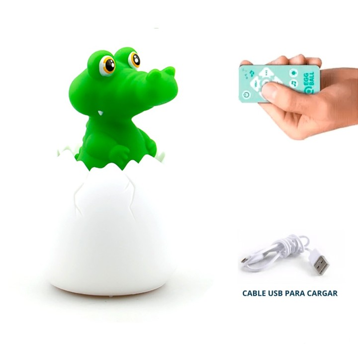 Lampara Huevo Dinosaurio