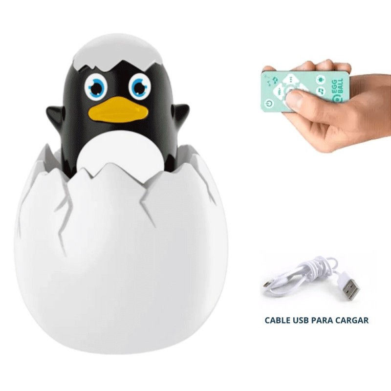 Lampara Huevo Dinosaurio