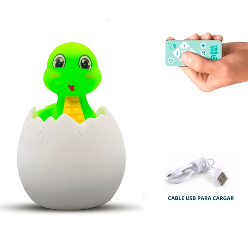 Lampara Huevo Dinosaurio
