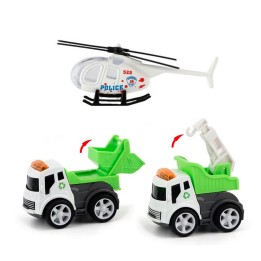 Carros Helicoptero X 3 Pcs