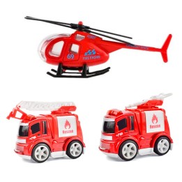 Carros Helicoptero X 3 Pcs