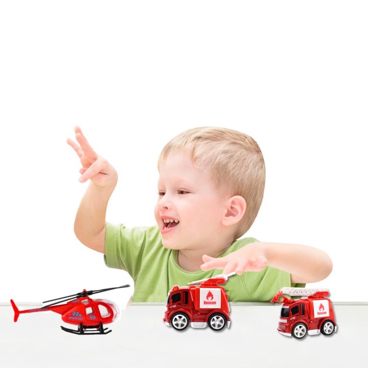 Carros Helicoptero X 3 Pcs