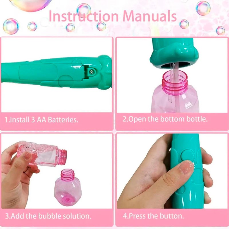 Varita Piruleta Burbujas