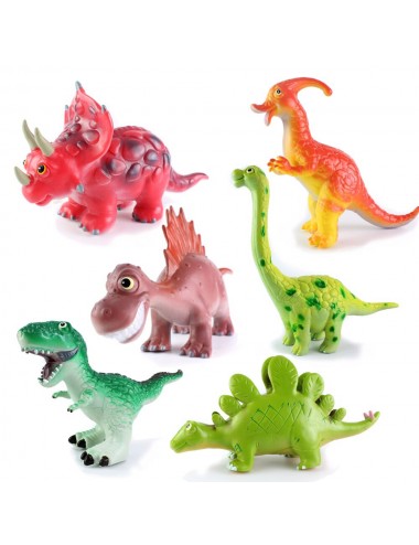 Figura Dinosaurios X 6 Unidades 99,900.00