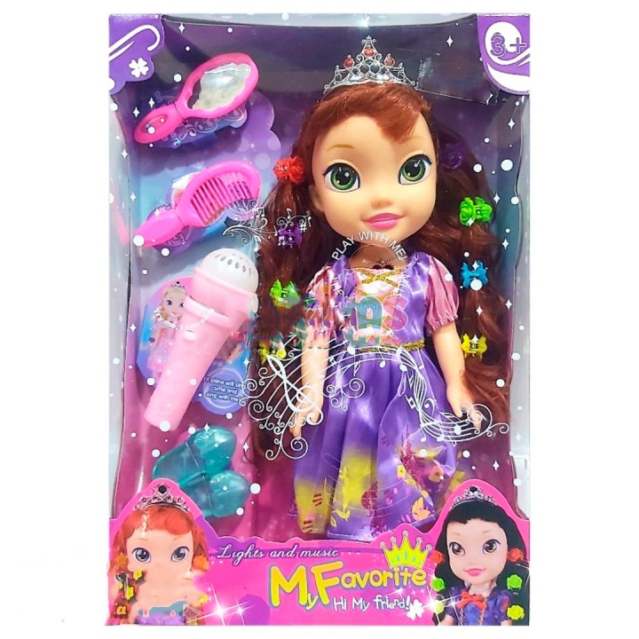 Muñeca Princesa Rapunzel